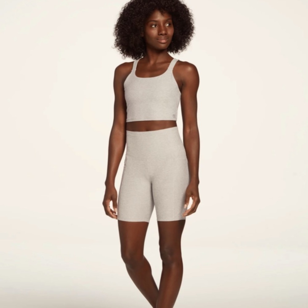 Calia essential cozy softest bike shorts, pockets, medium, new